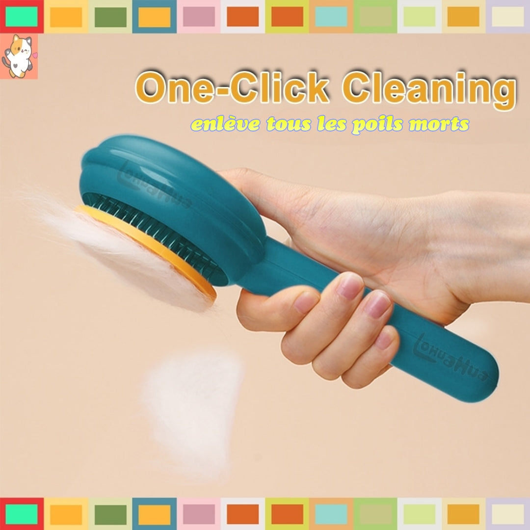 One Click™- Peigne pour éviter les boules de poils