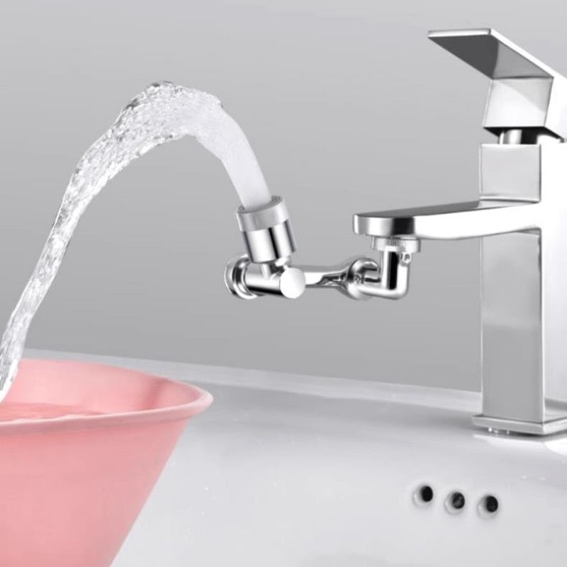 1080 Universal Rotation Faucet Extender Sprayer Head Kitchen Robot Arm Extension Faucets Mixer Aerator Bubbler Water Tap Nozzle