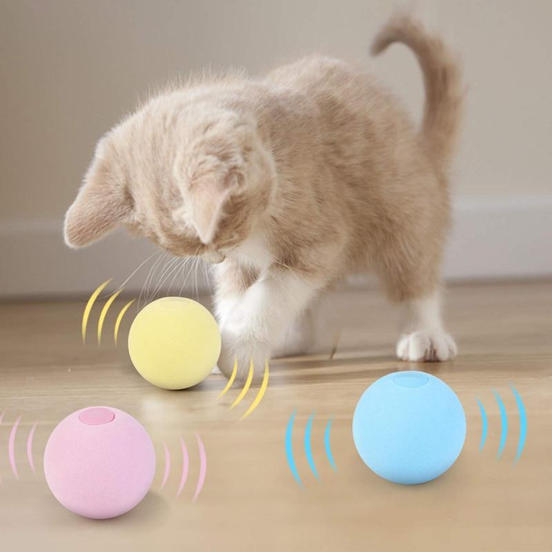 SmartBall™ - Balle intelligente d'apprentissage pour chat - lechatastrophe